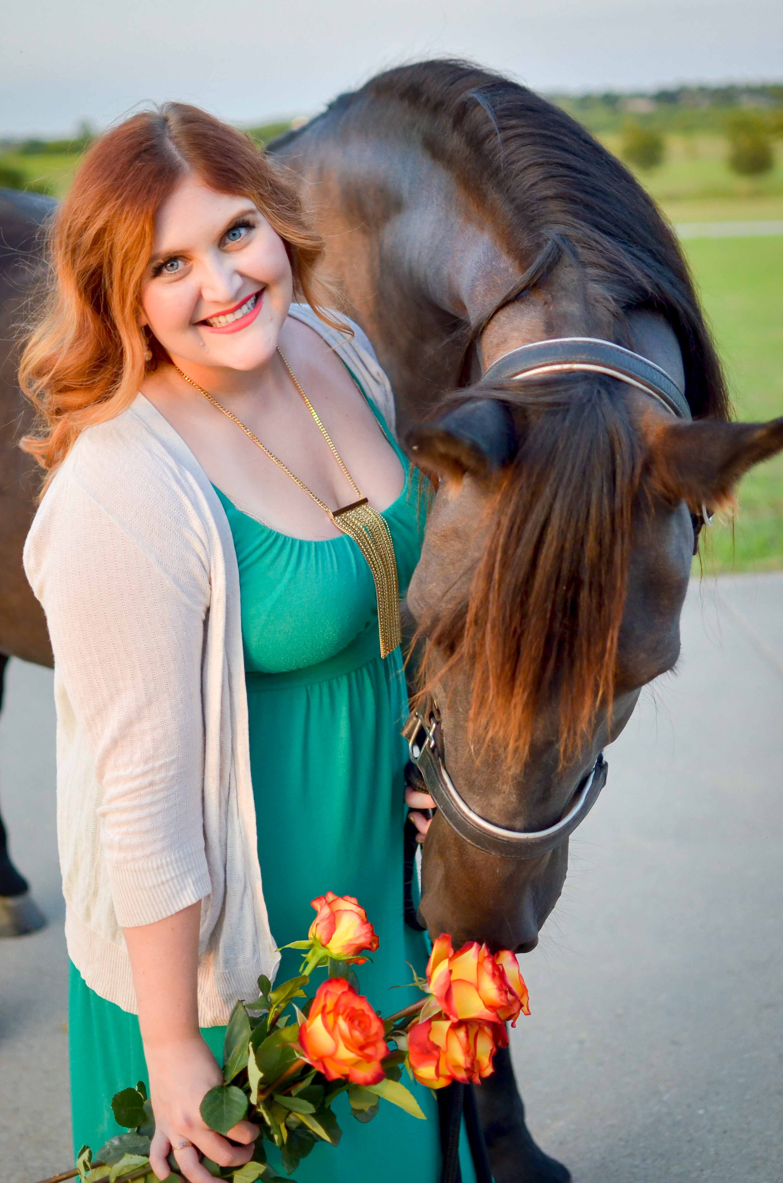 Friesian Horse Wendy | The Rose Table