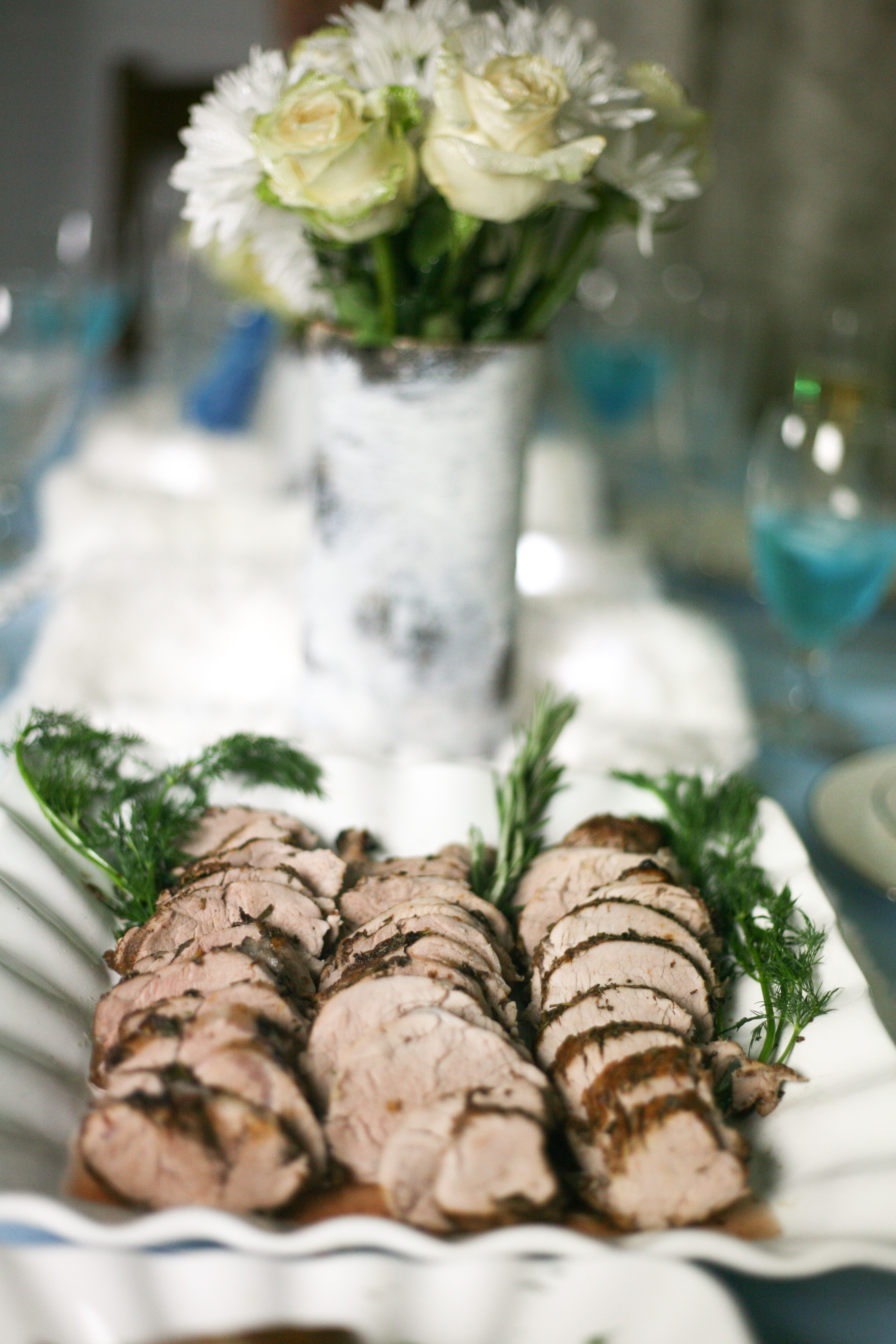 Best Pork Tenderloin Recipe | The Rose Table, Frozen recipes, adult Frozen dinner party
