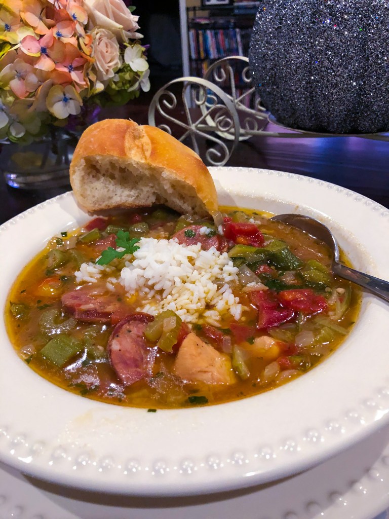 Chicken and Sausage Gumbo The Rose Table