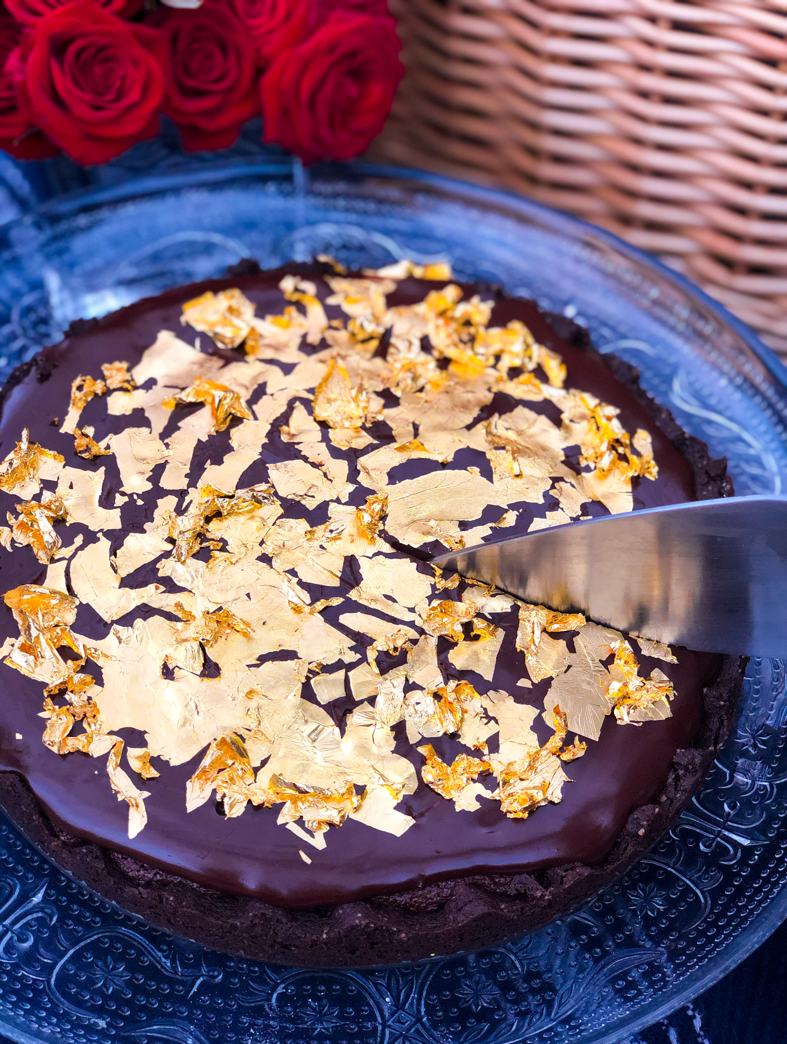 Edible Gold Leaf Tart, Dessert Recipes, How to Use