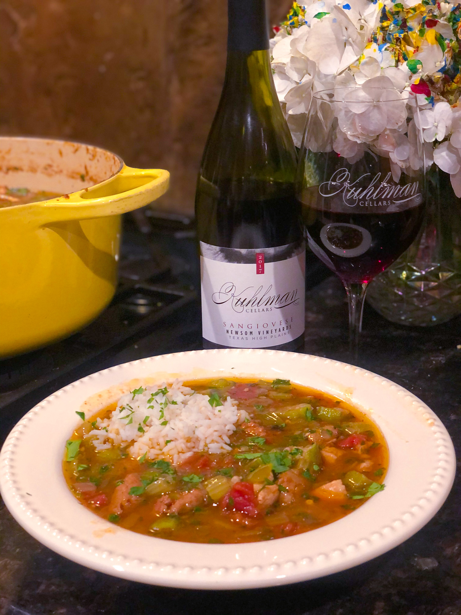 Kuhlman Cellars 2017 Sangiovese Newsom Vineyards