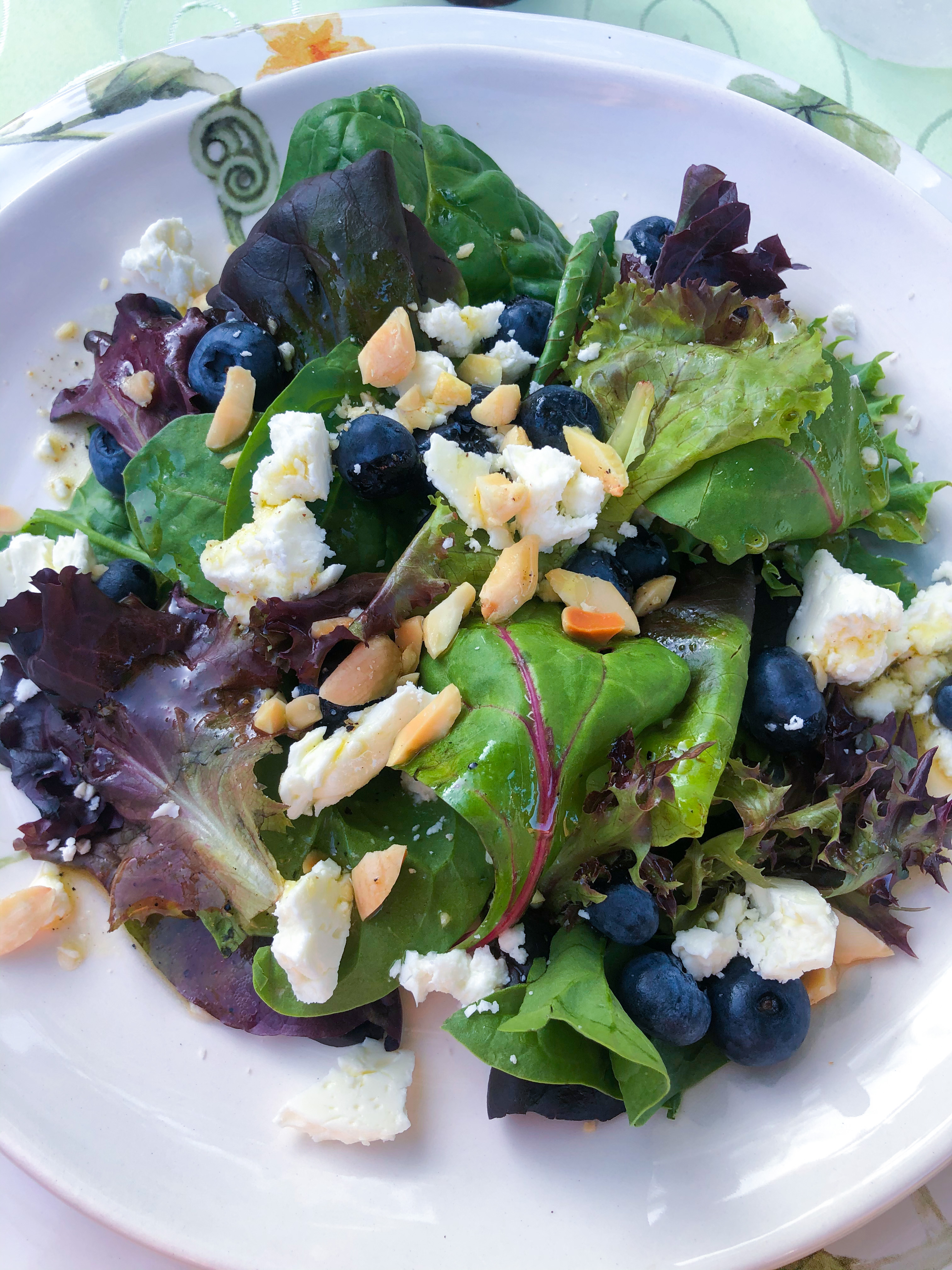 Blueberry Salad with Maple Vinaigrette