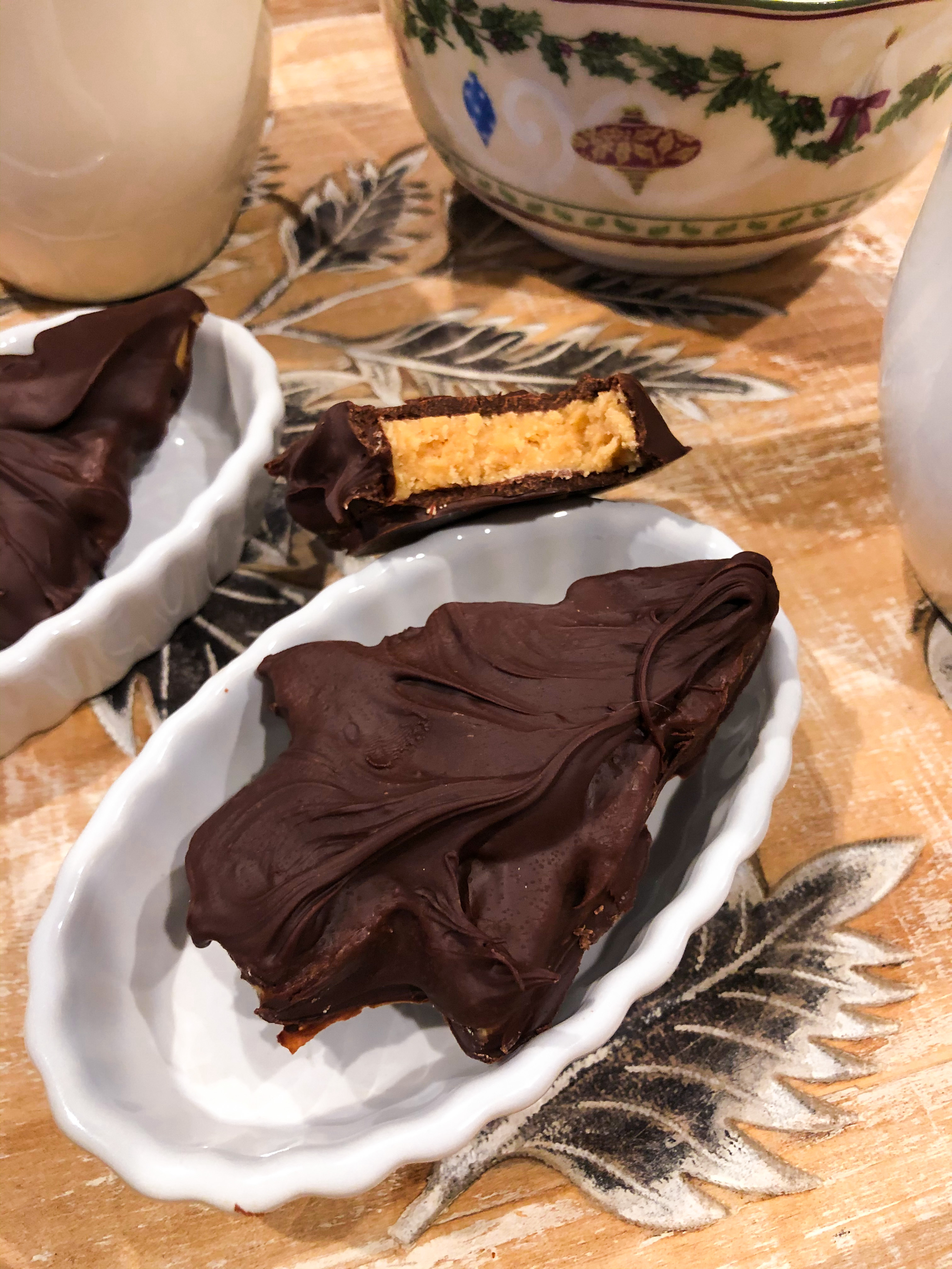 Peanut Butter Trees, Homemade Christmas Candy
