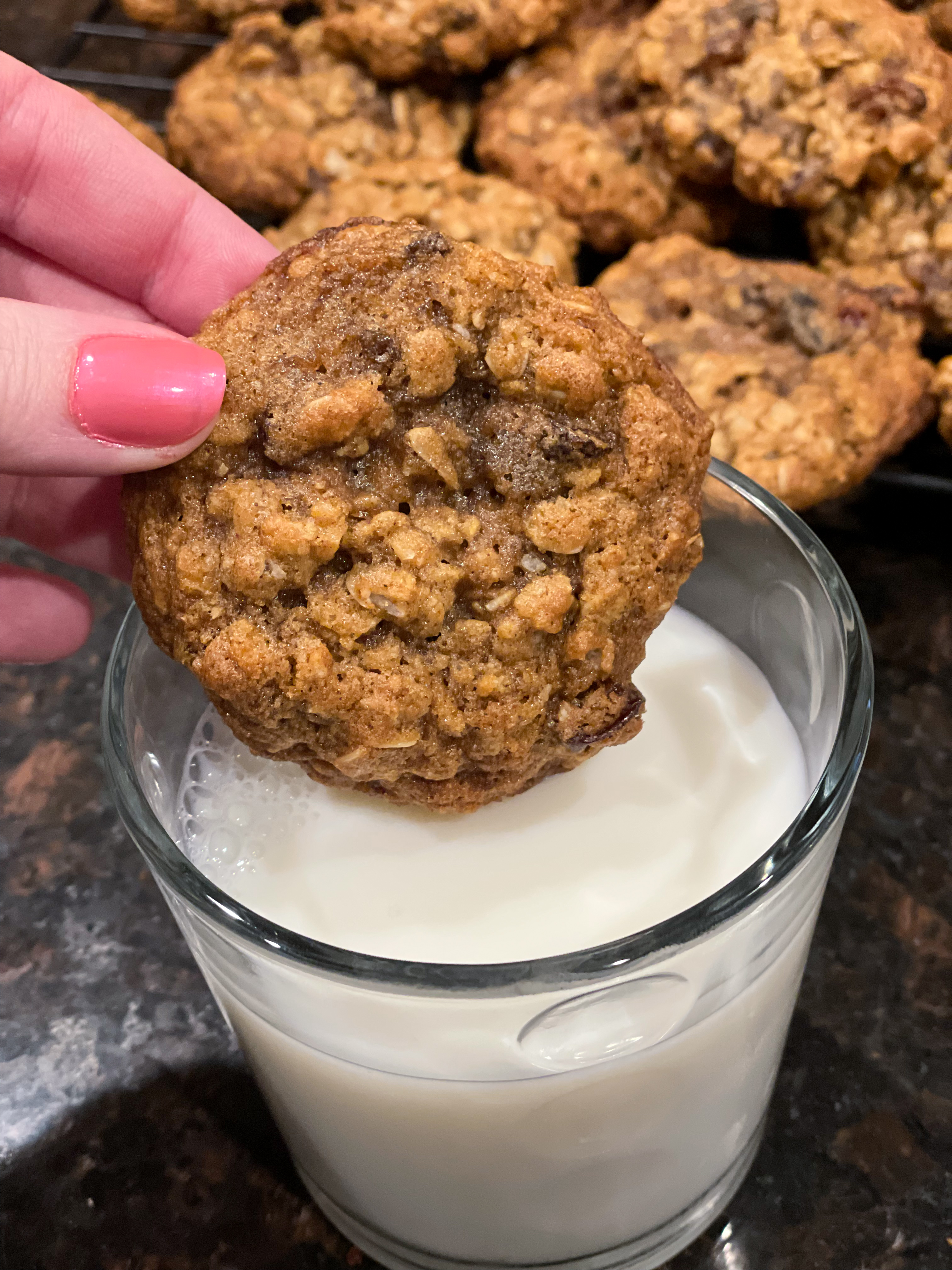 Classic Oatmeal Raisin Cookies