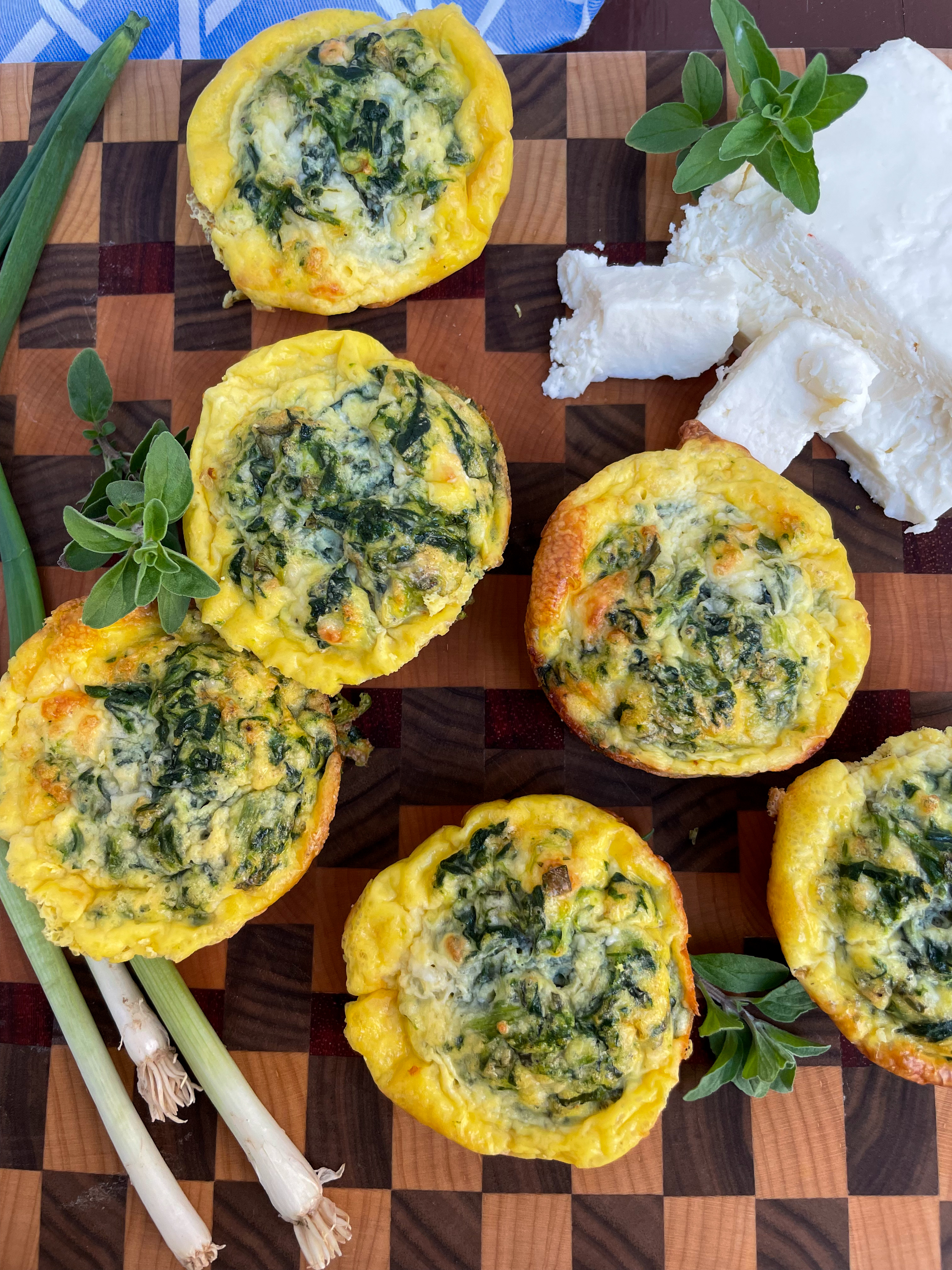 Spanakopita Egg Cups