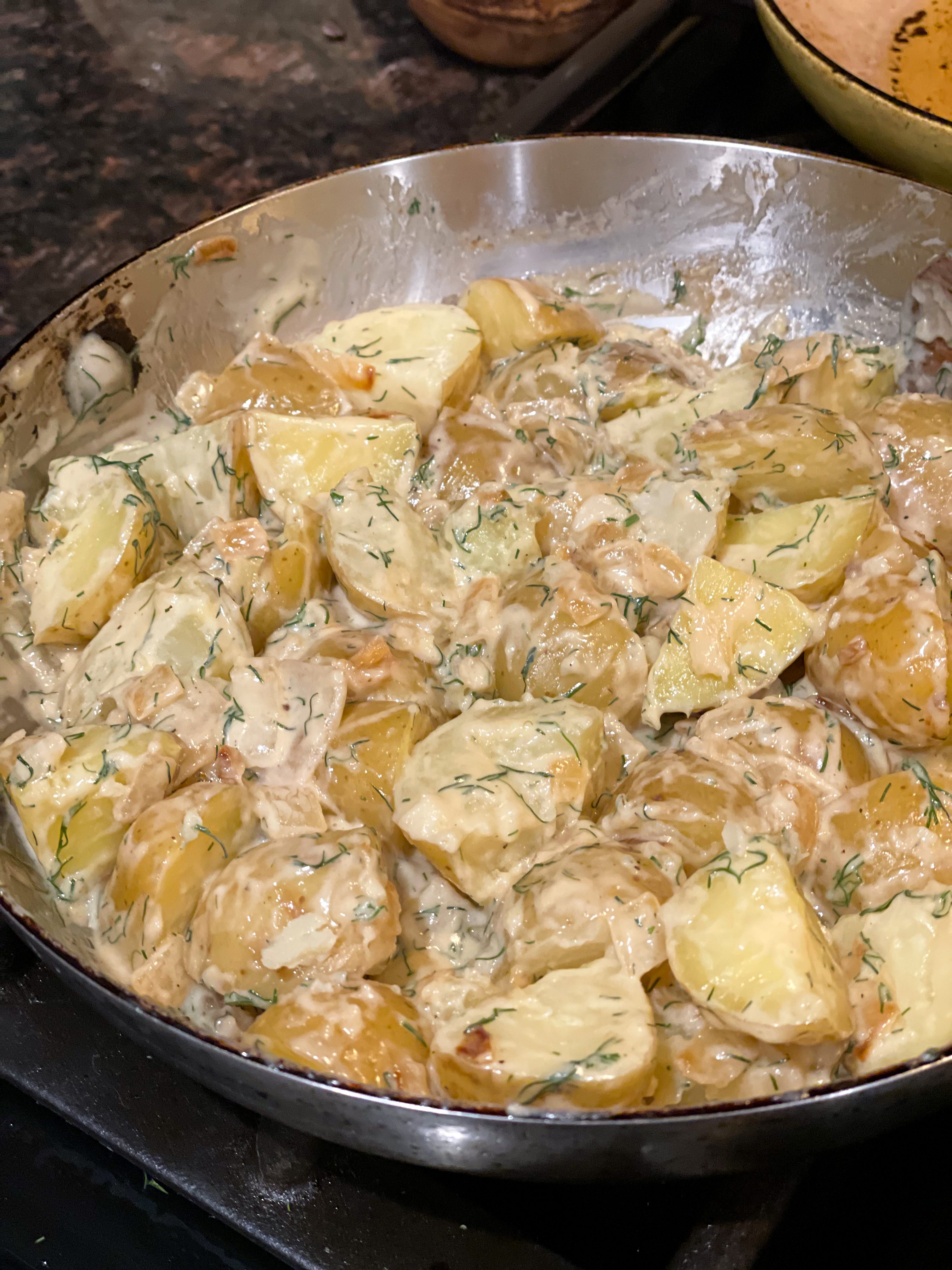 Creamy Dill Potatoes