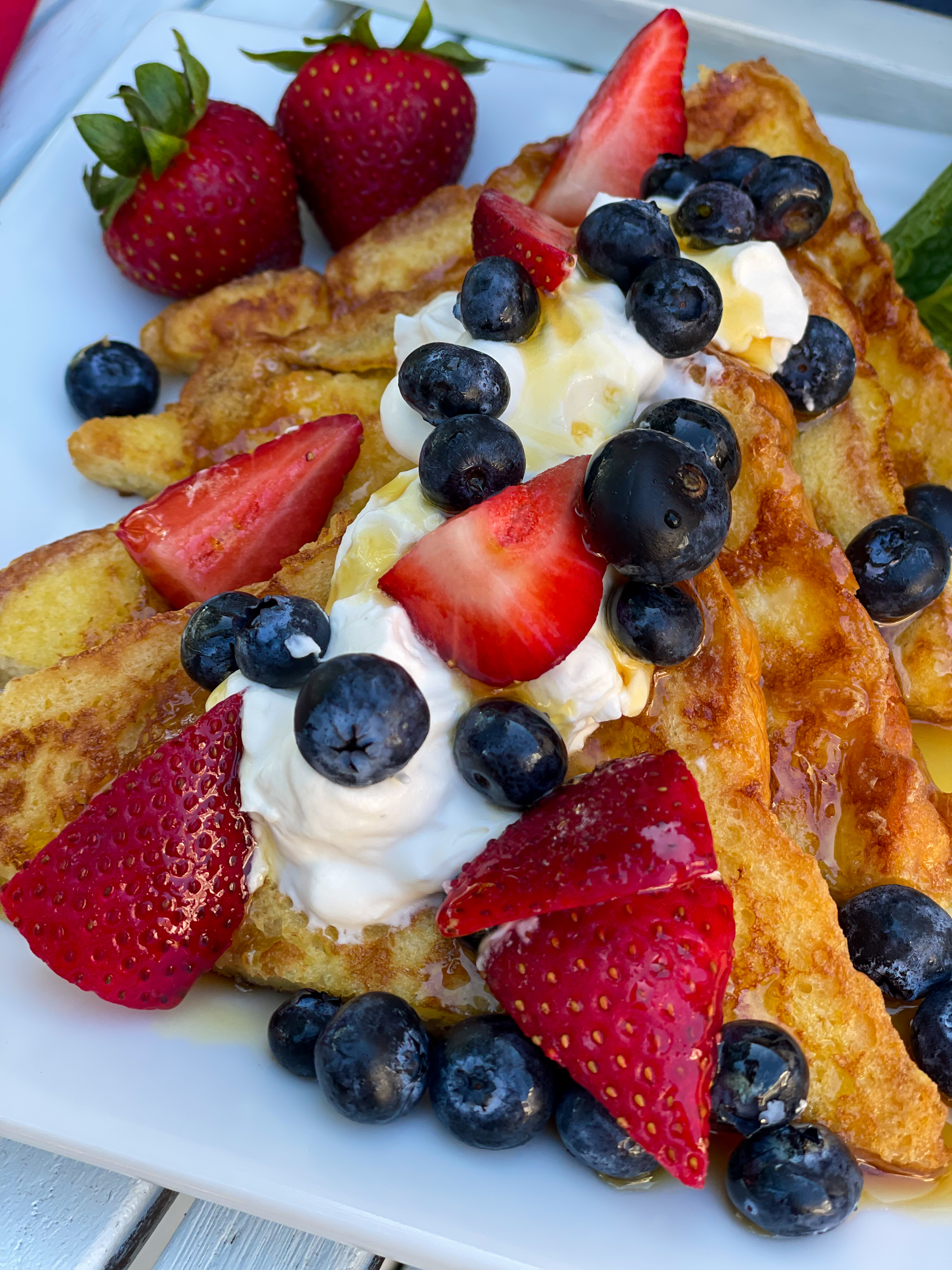 Mixed Berry French Toast