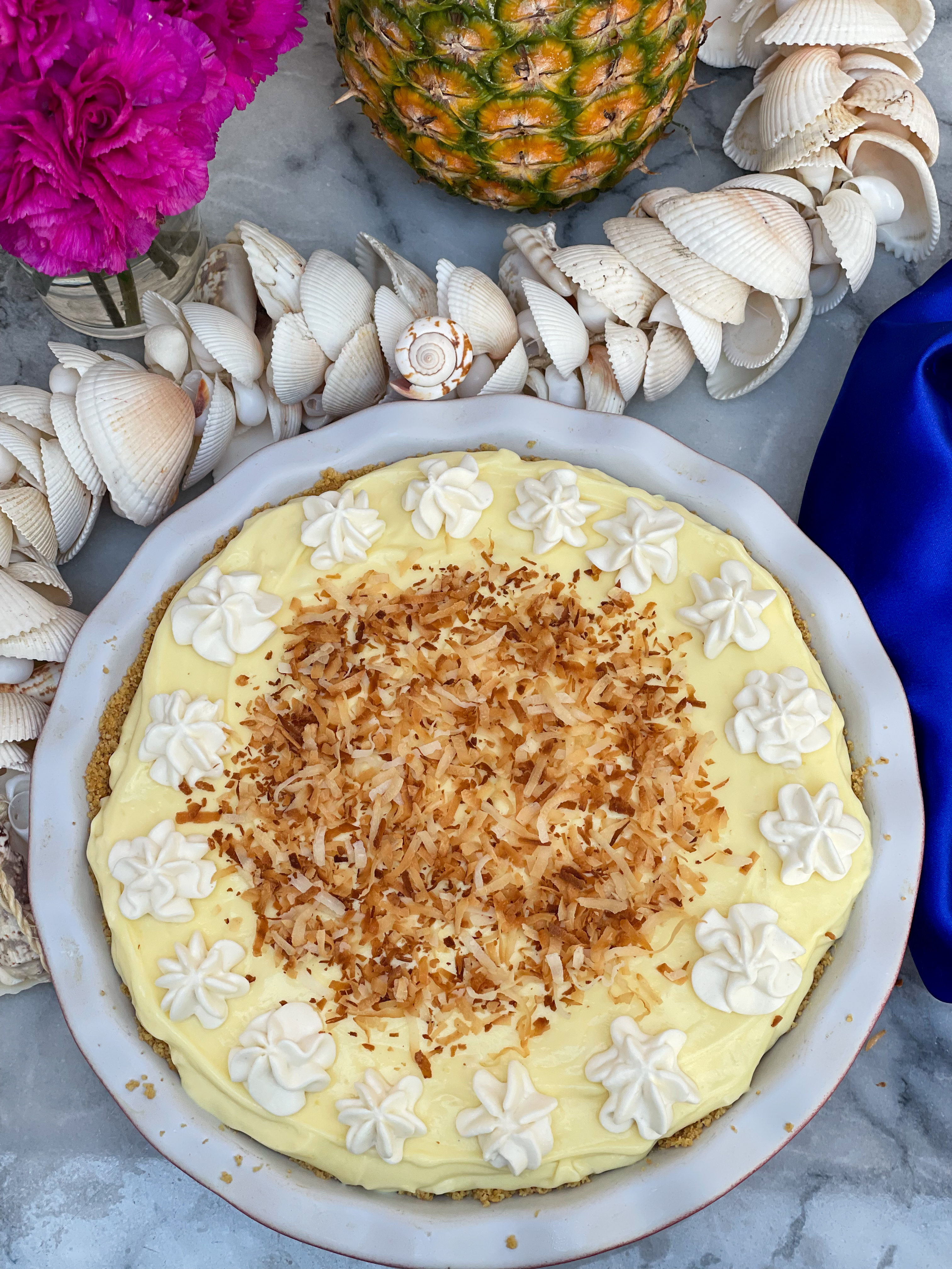 No-Bake Coconut Pie