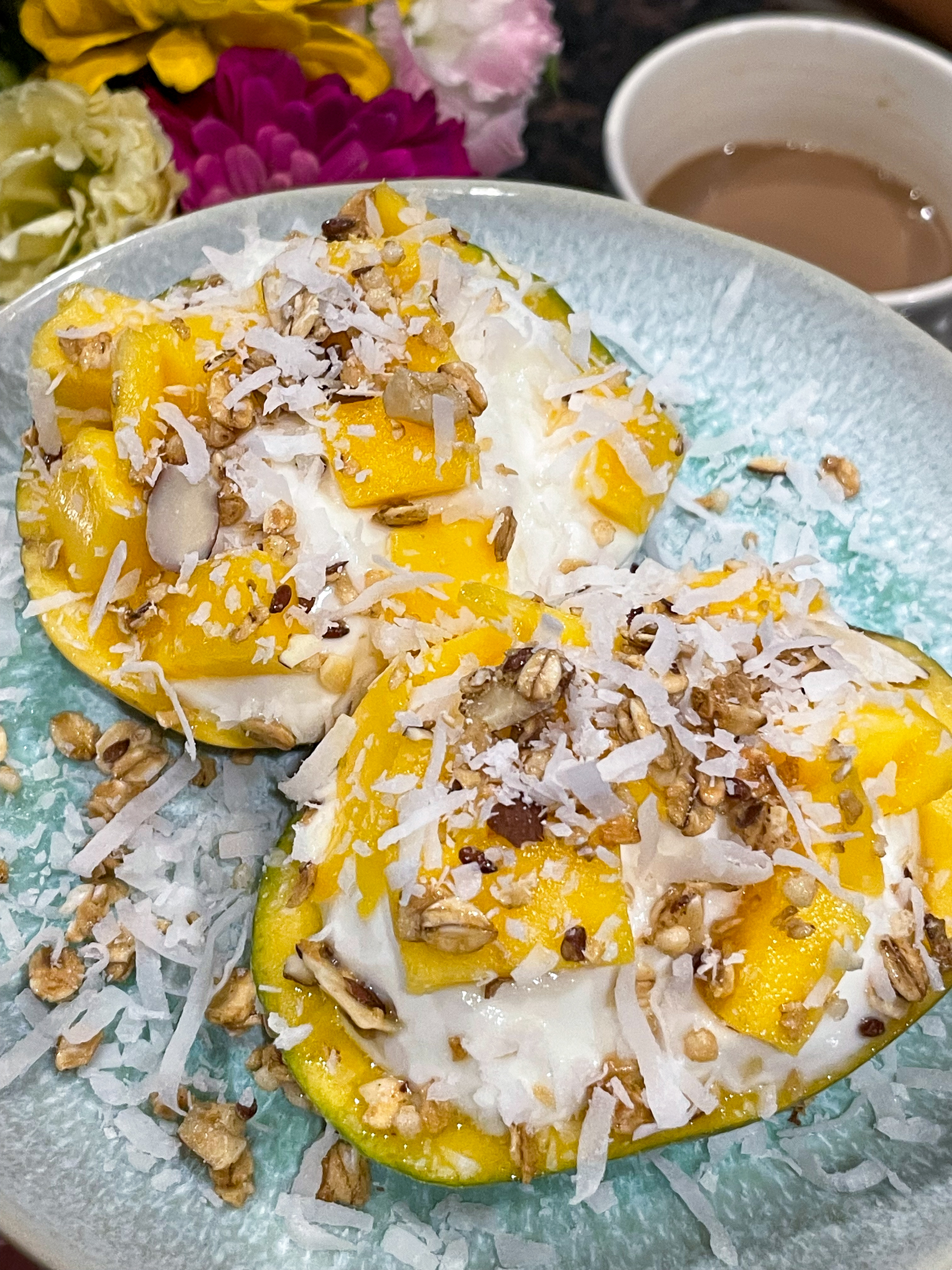 Coconut Yogurt Mango Bowls