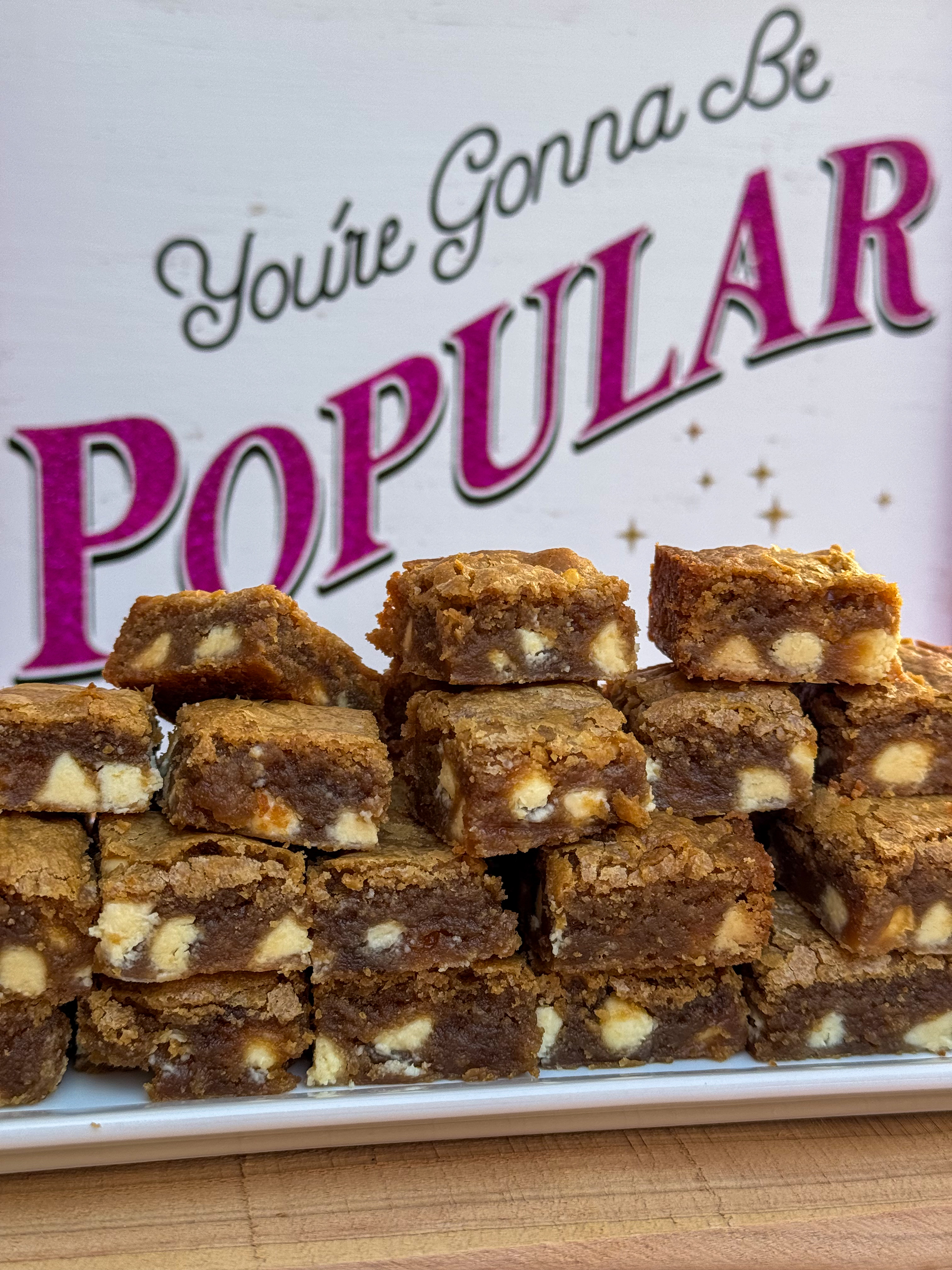 White Chocolate Blondies