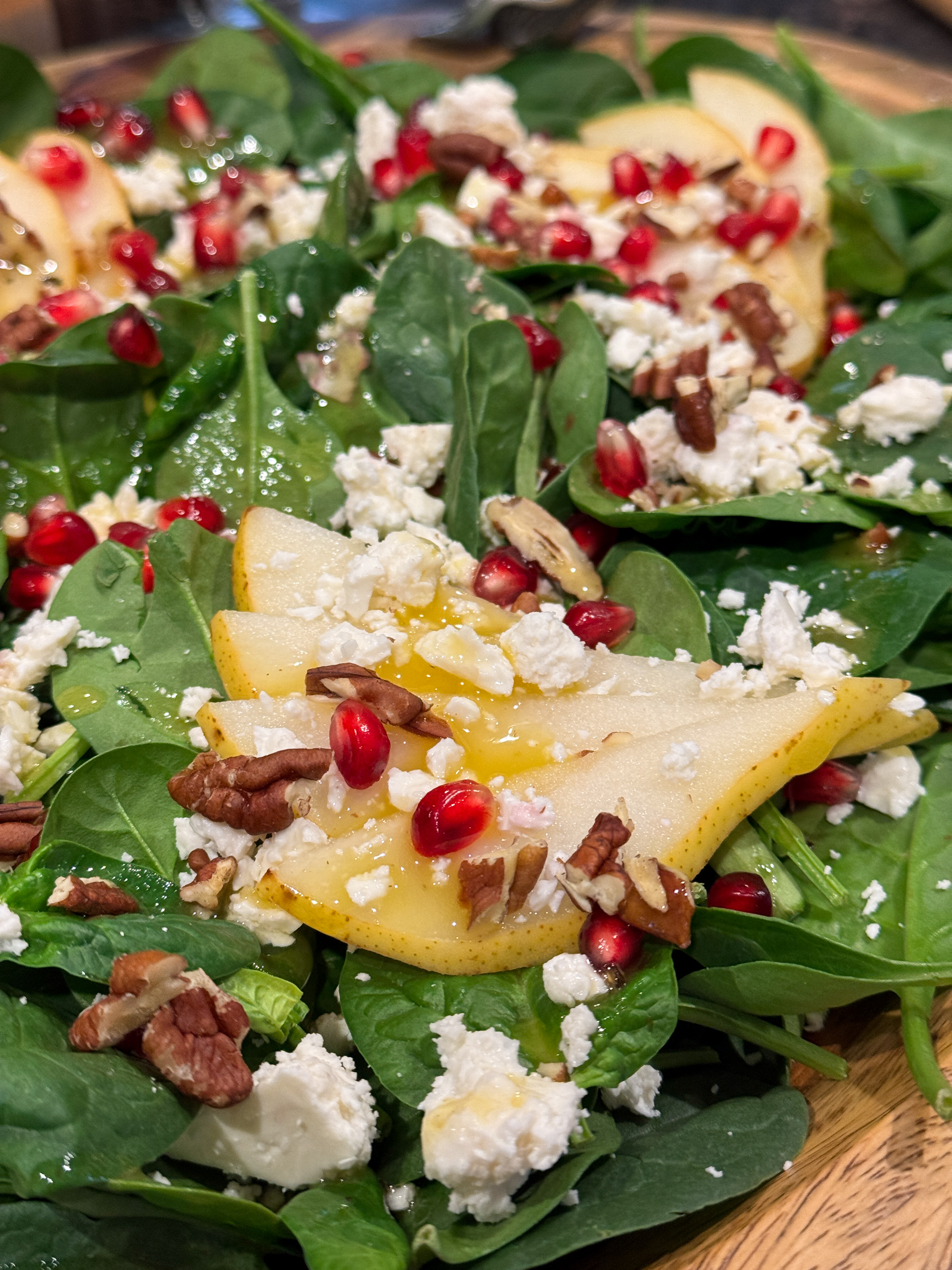 Pear Pomegranate Salad