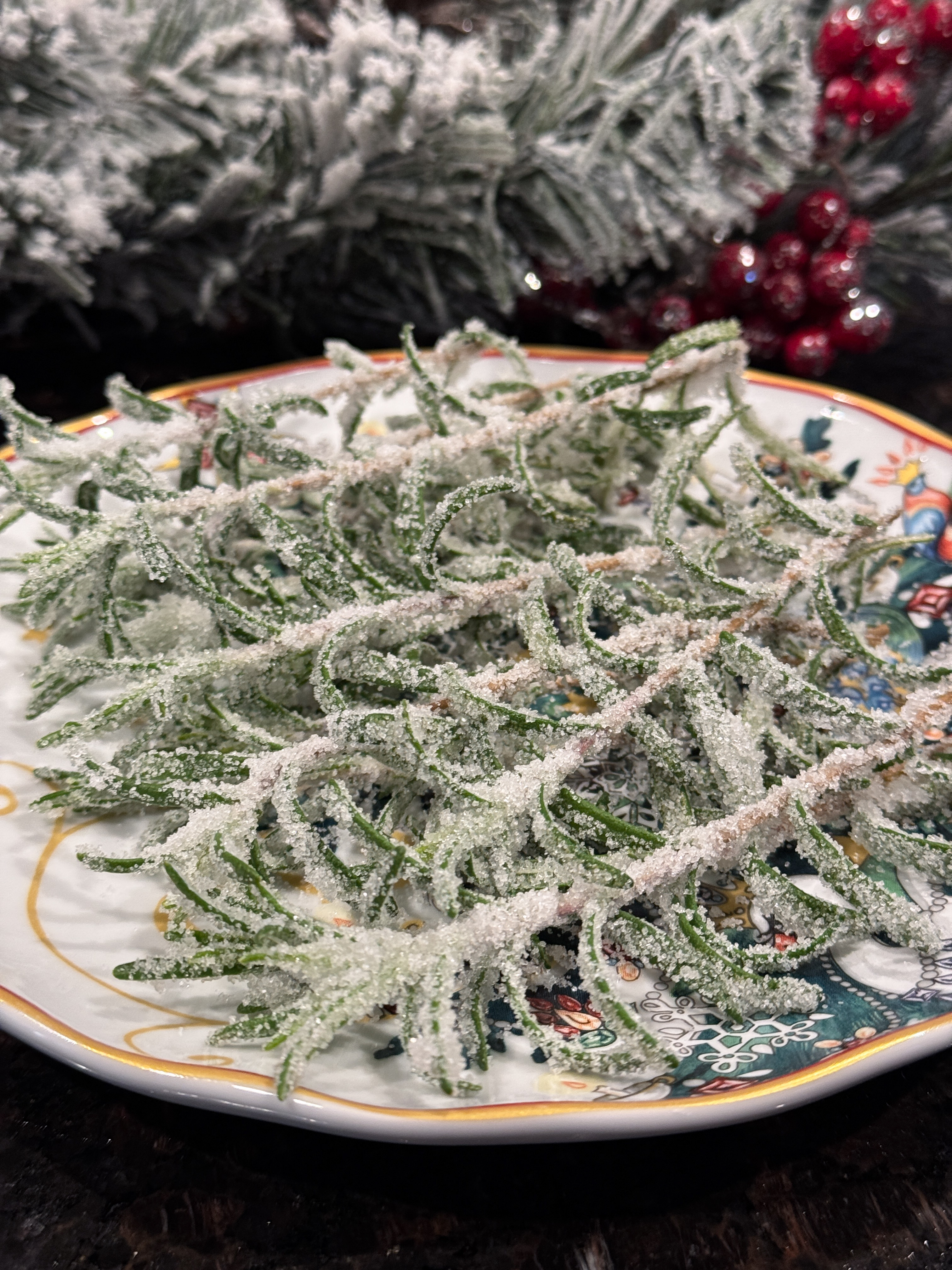 Sugared Rosemary