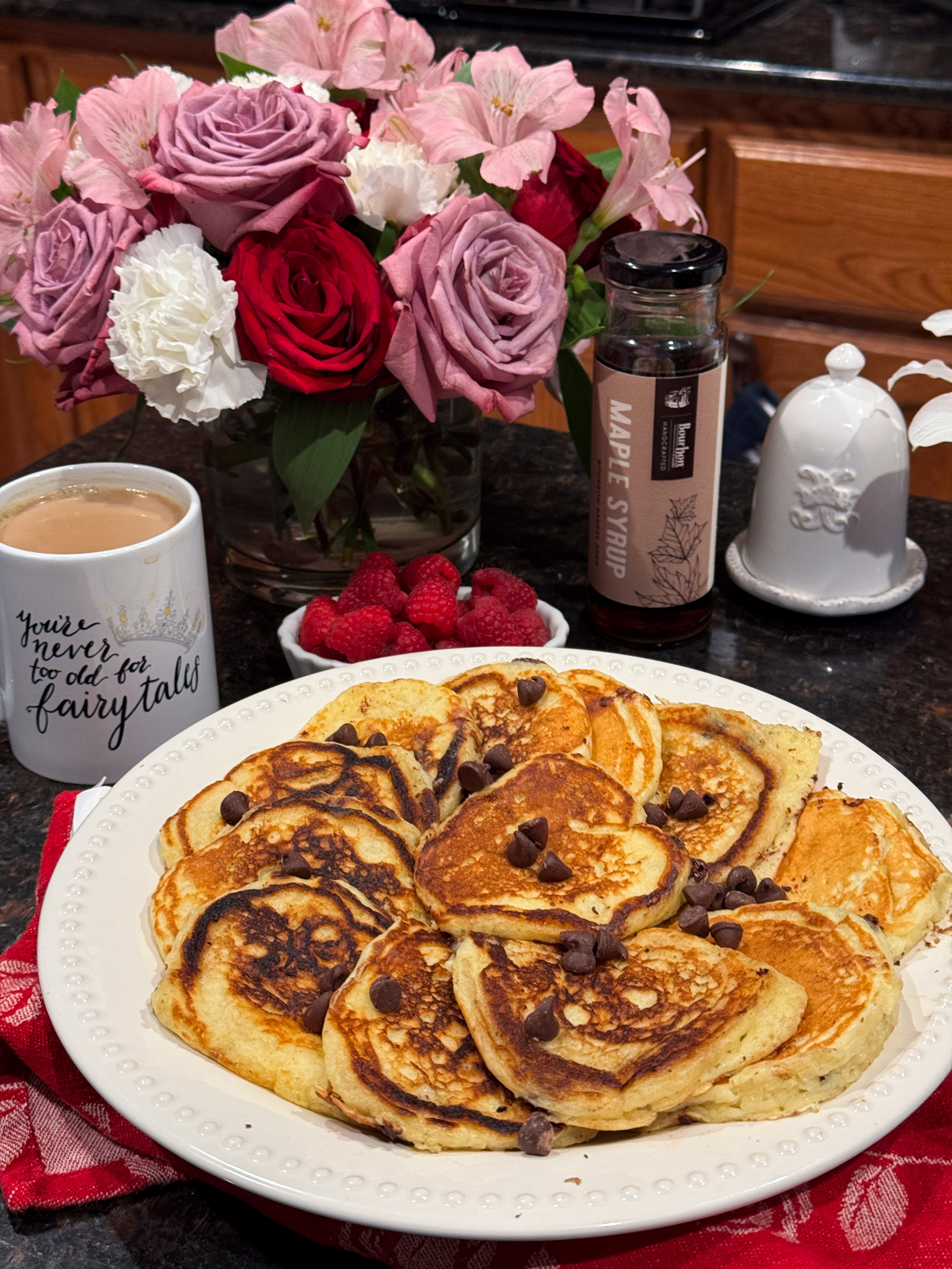 Mini Chocolate Chip Pancakes