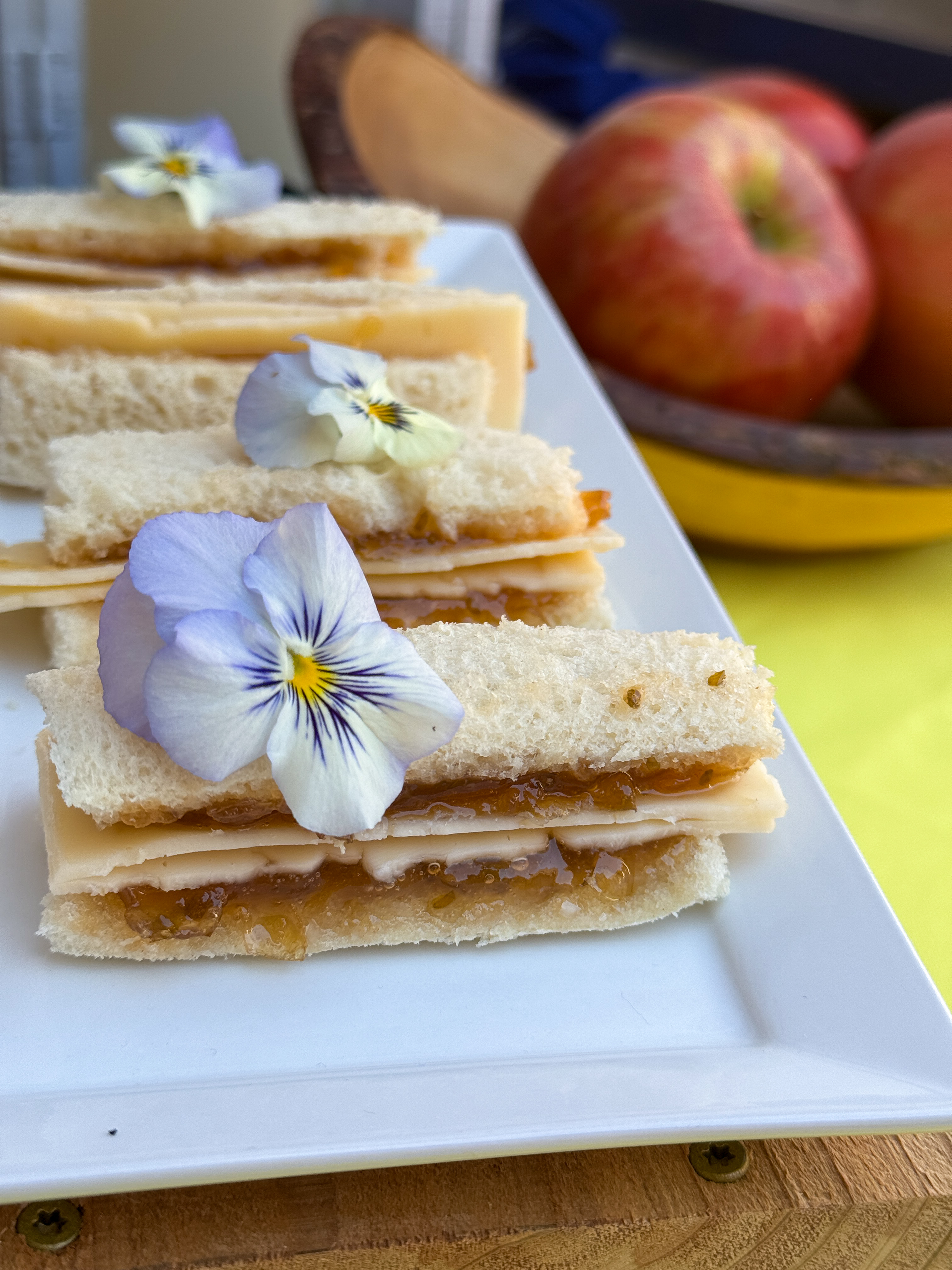 Gooseberry Tea Sandwiches