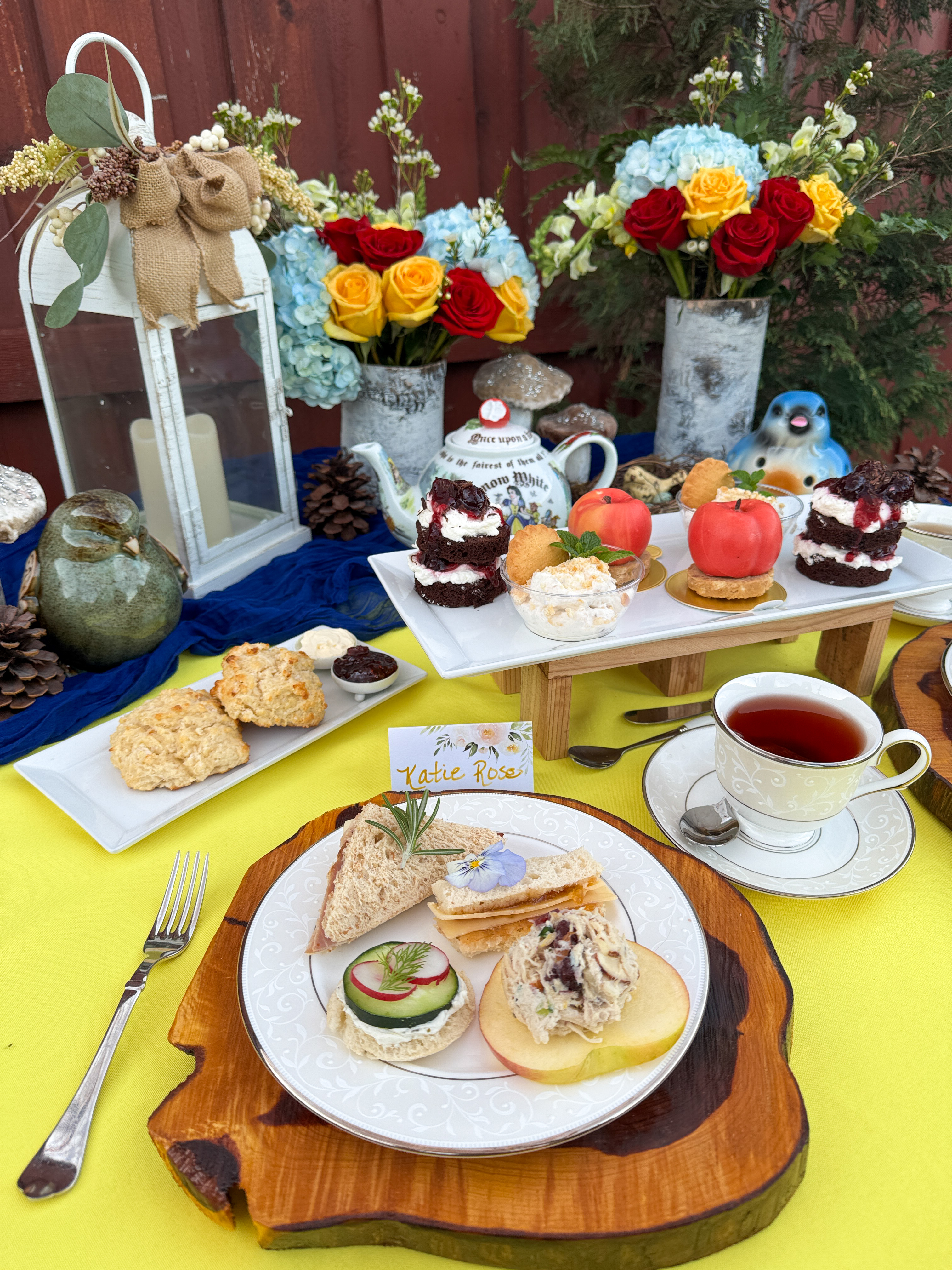 Snow White Tea Party