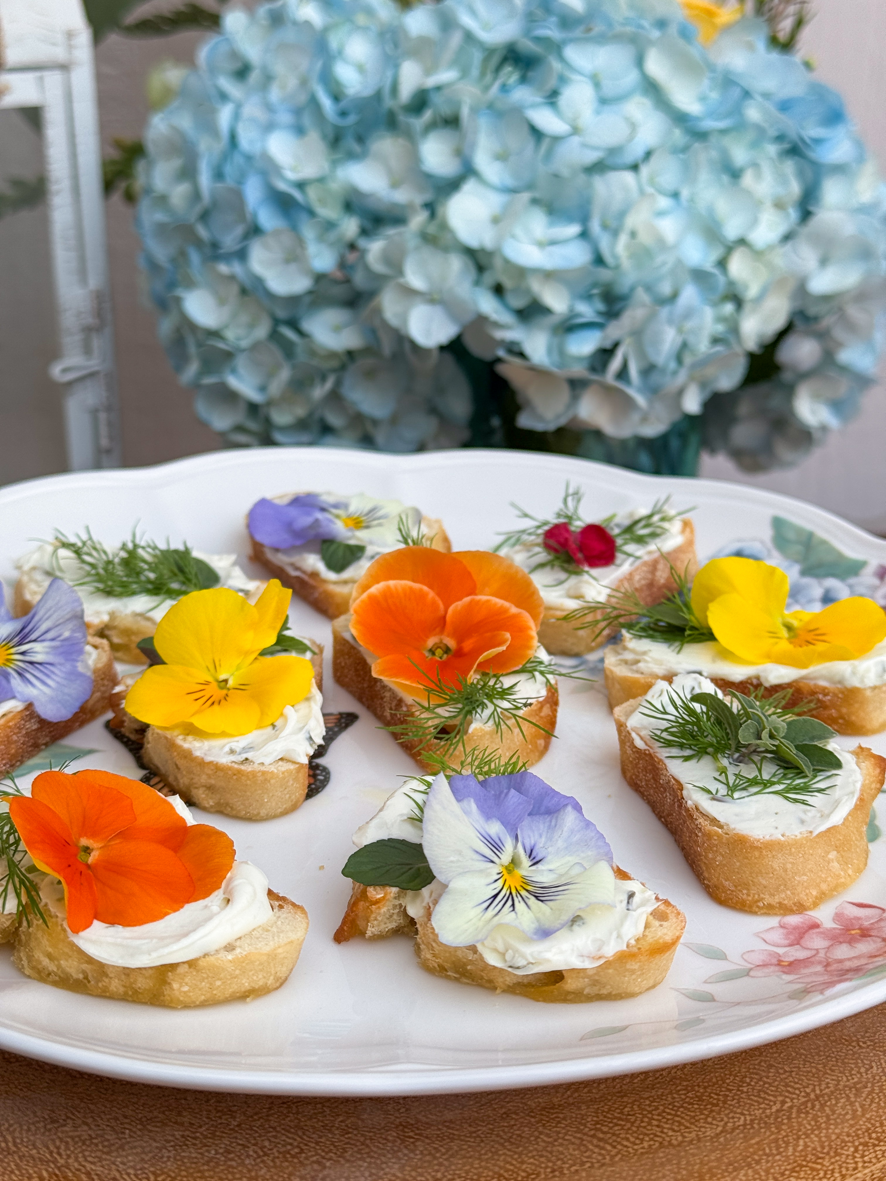 Garden Party Crostini