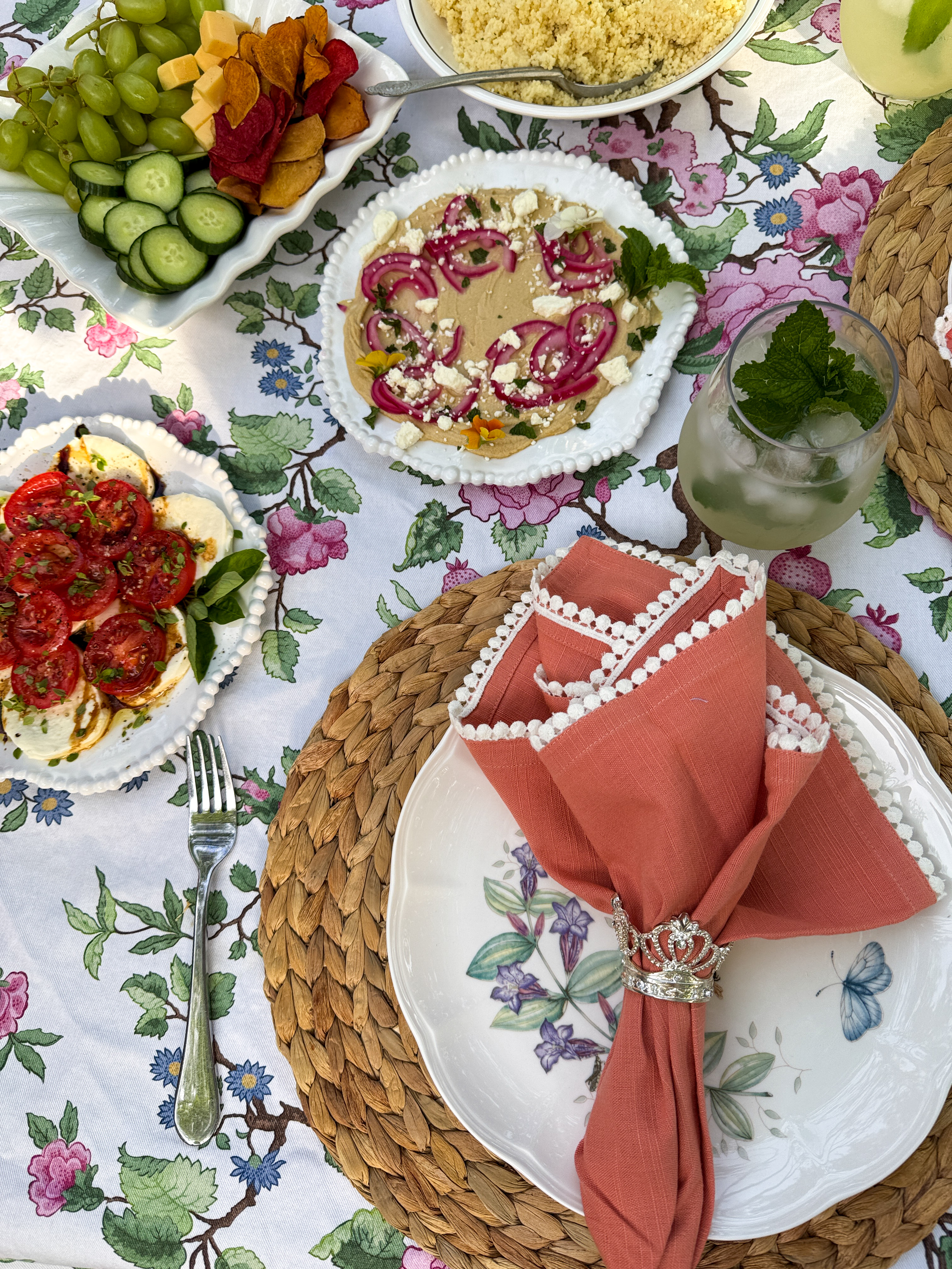 Healthy Garden Dinner