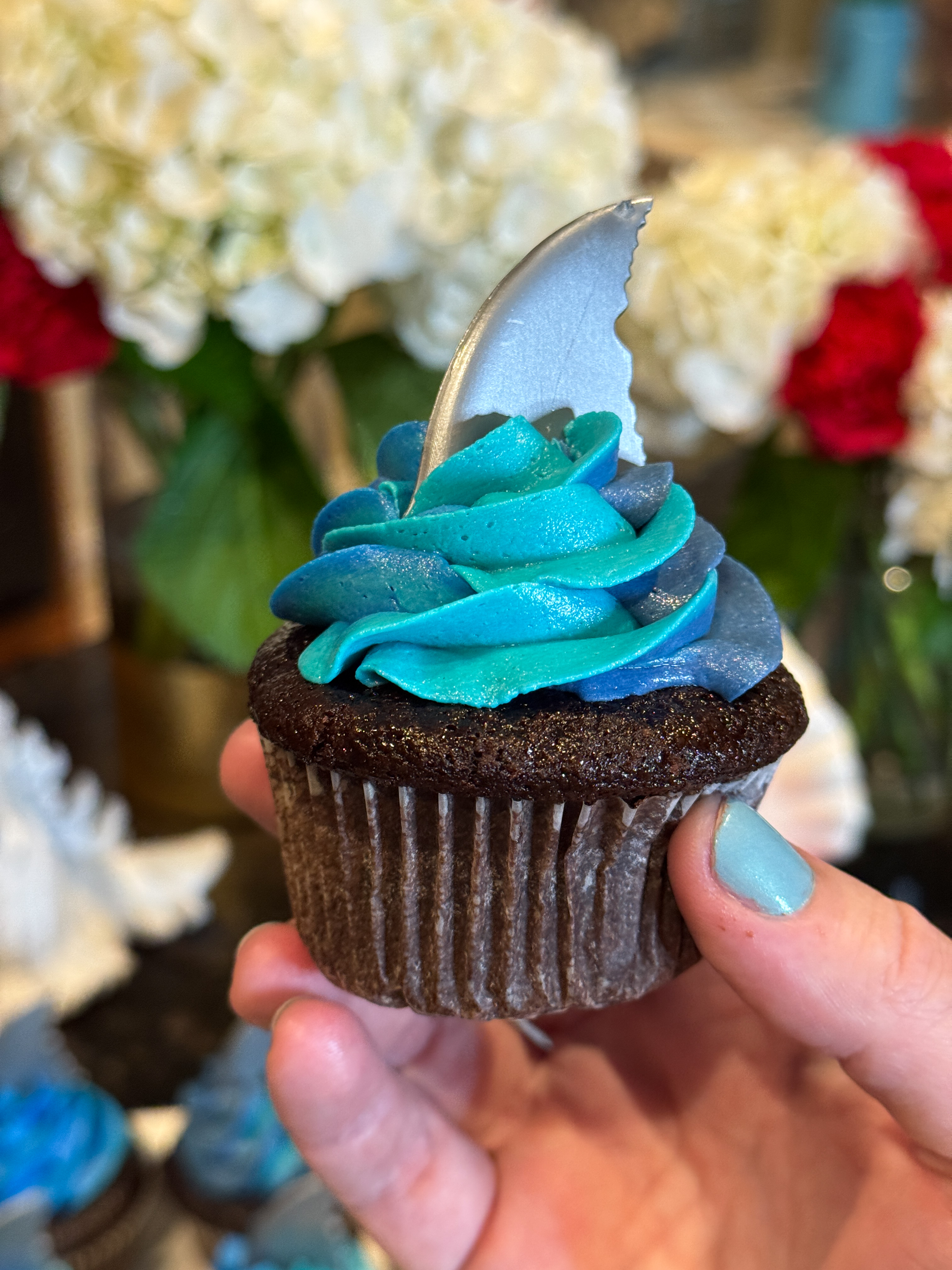 Shark Cupcakes