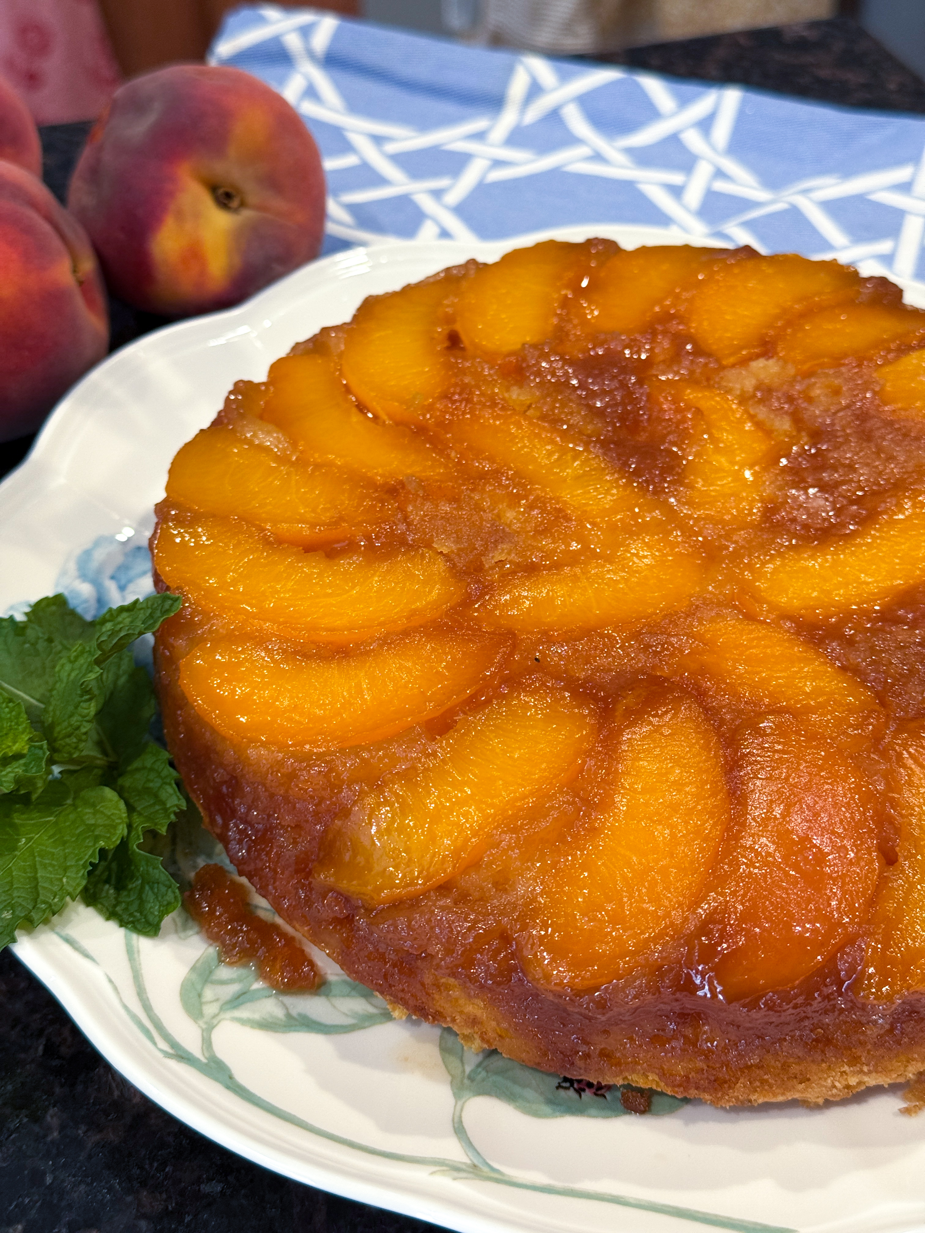 Peach Upside Down Cake