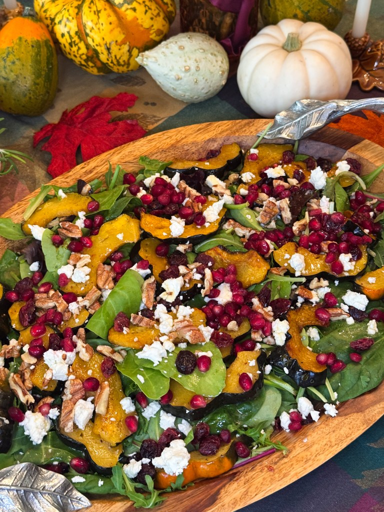 Roasted Acorn Squash Salad
