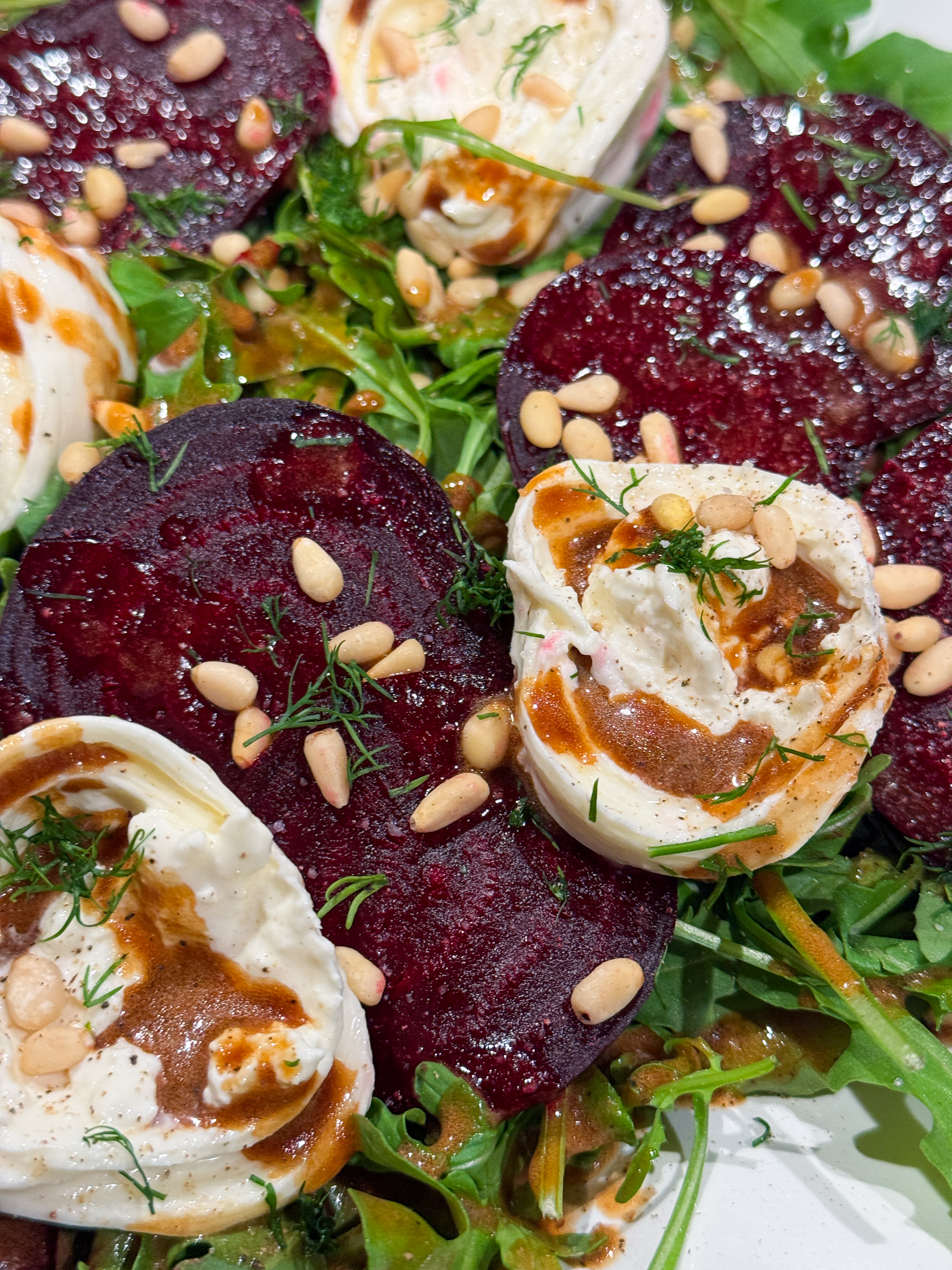 Beet Burrata Salad