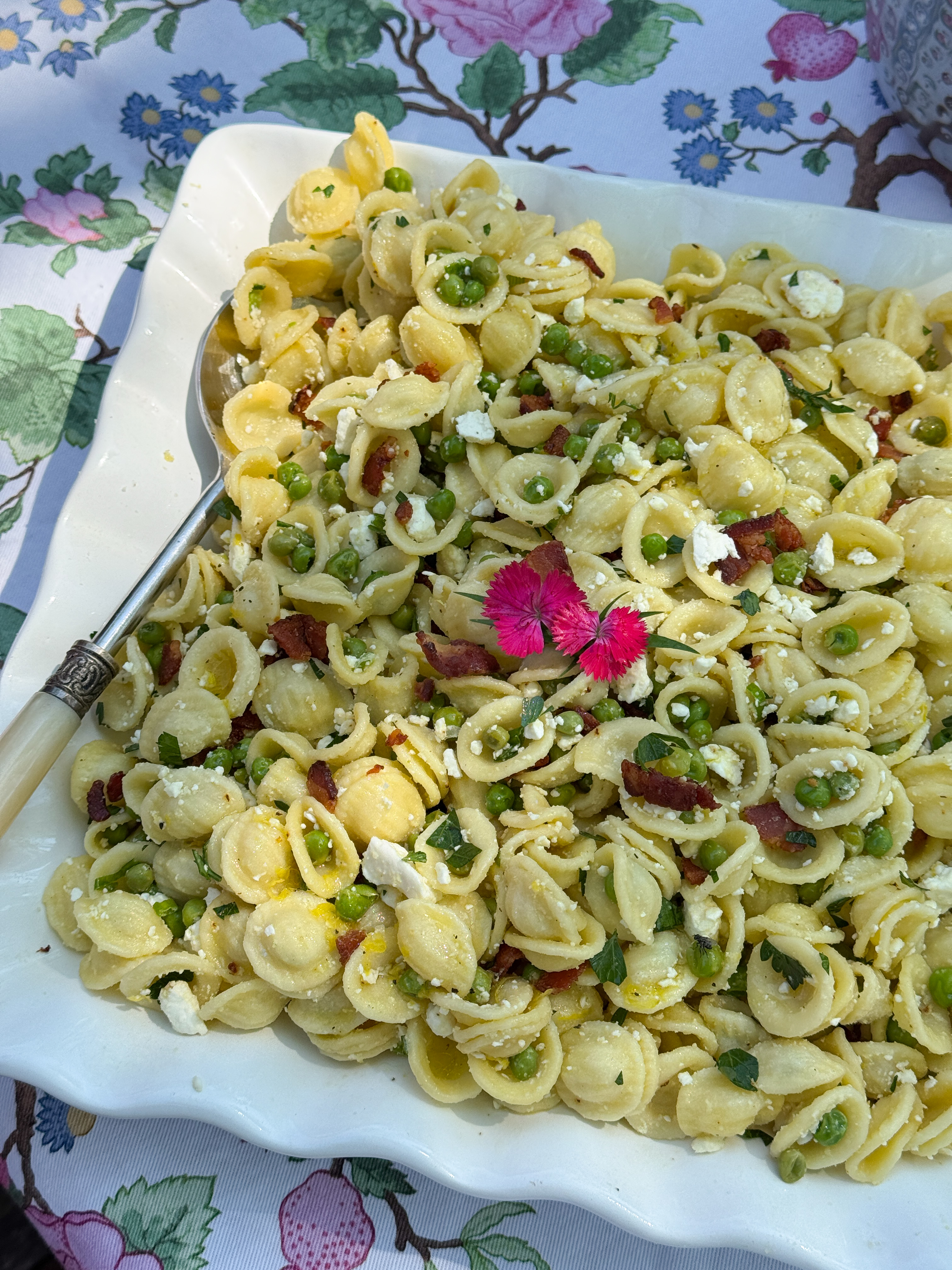 Bacon and Pea Pasta Salad