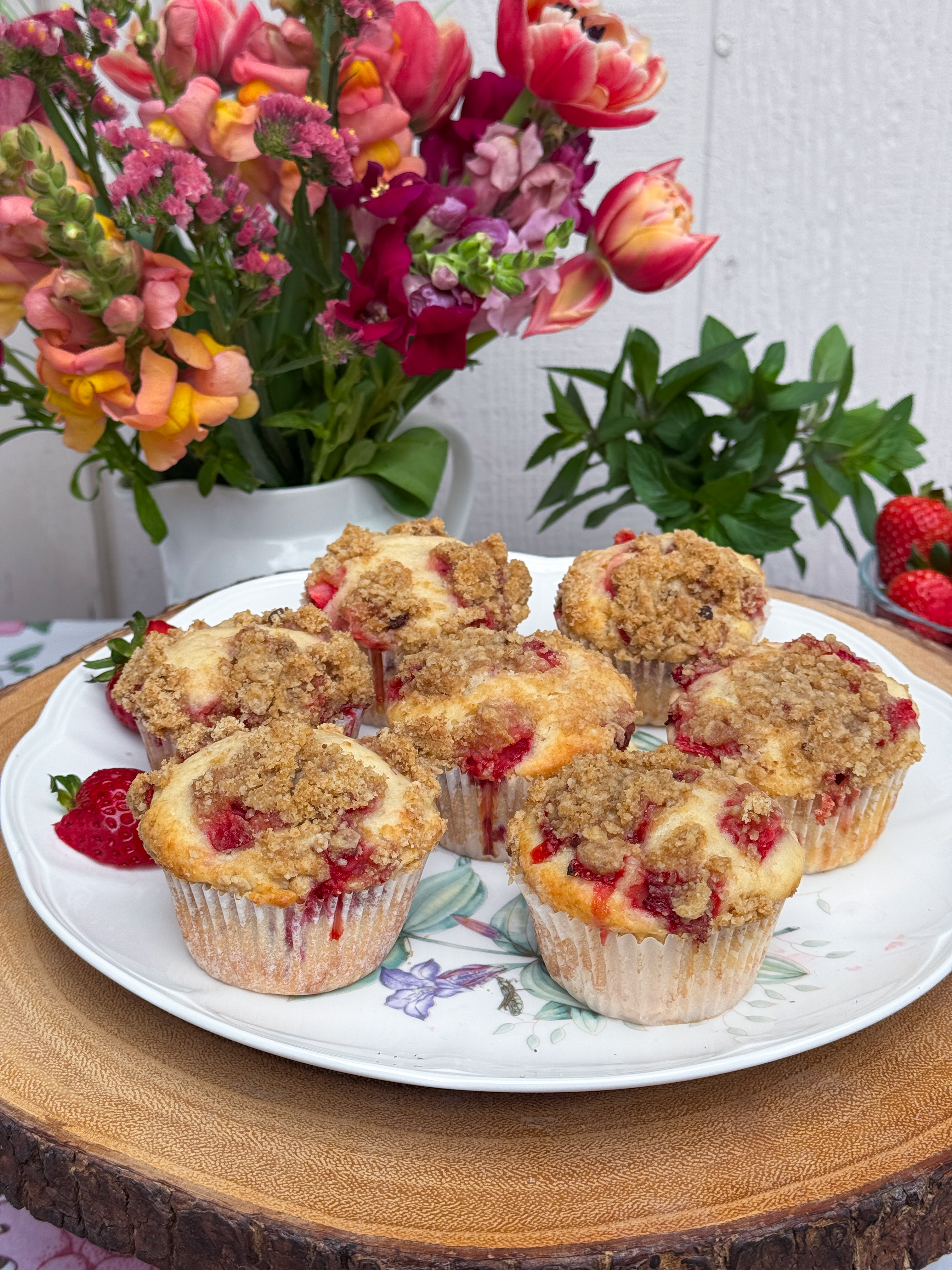Strawberry Streusel Muffins