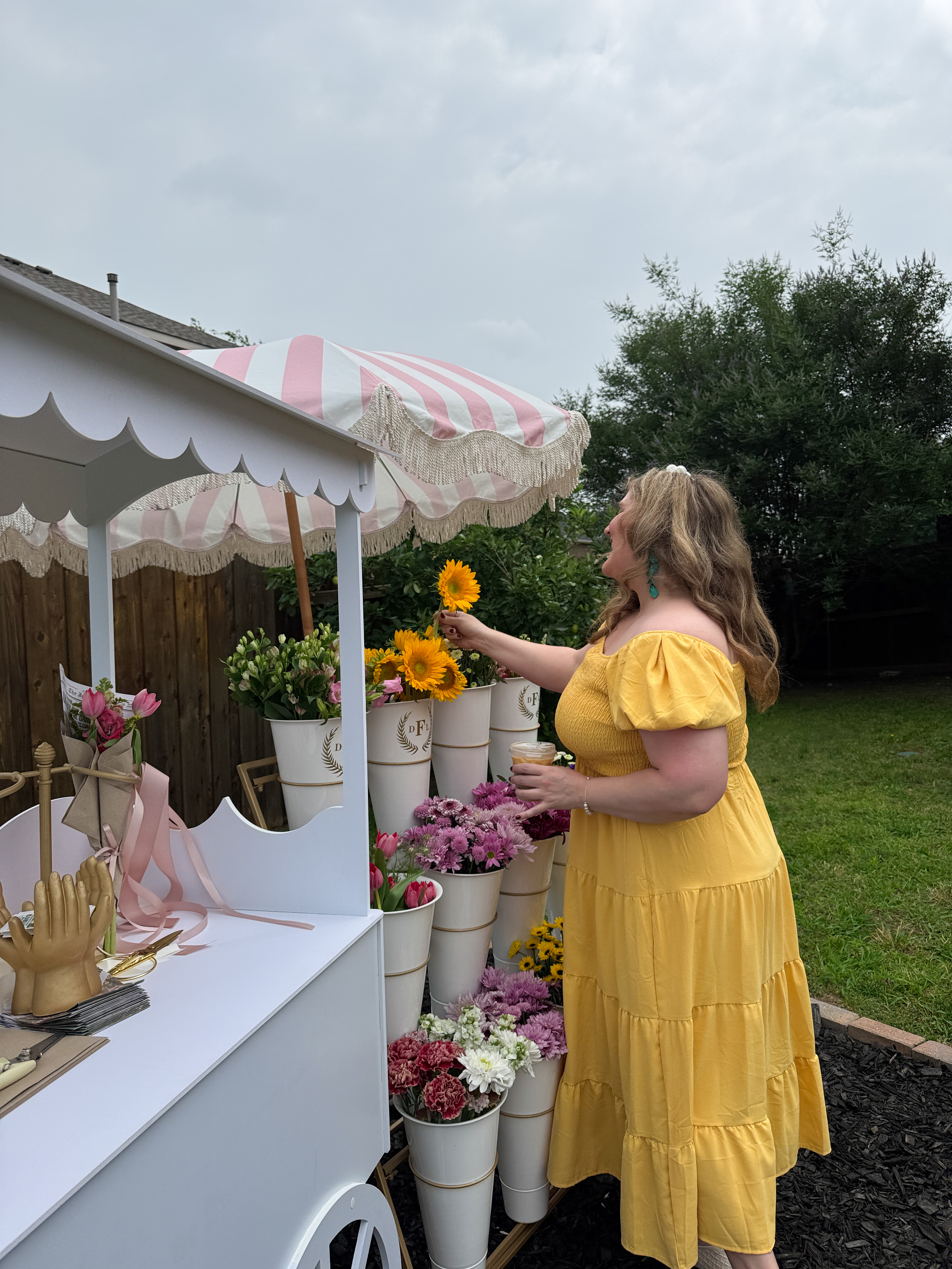 Flower Cart Garden Party
