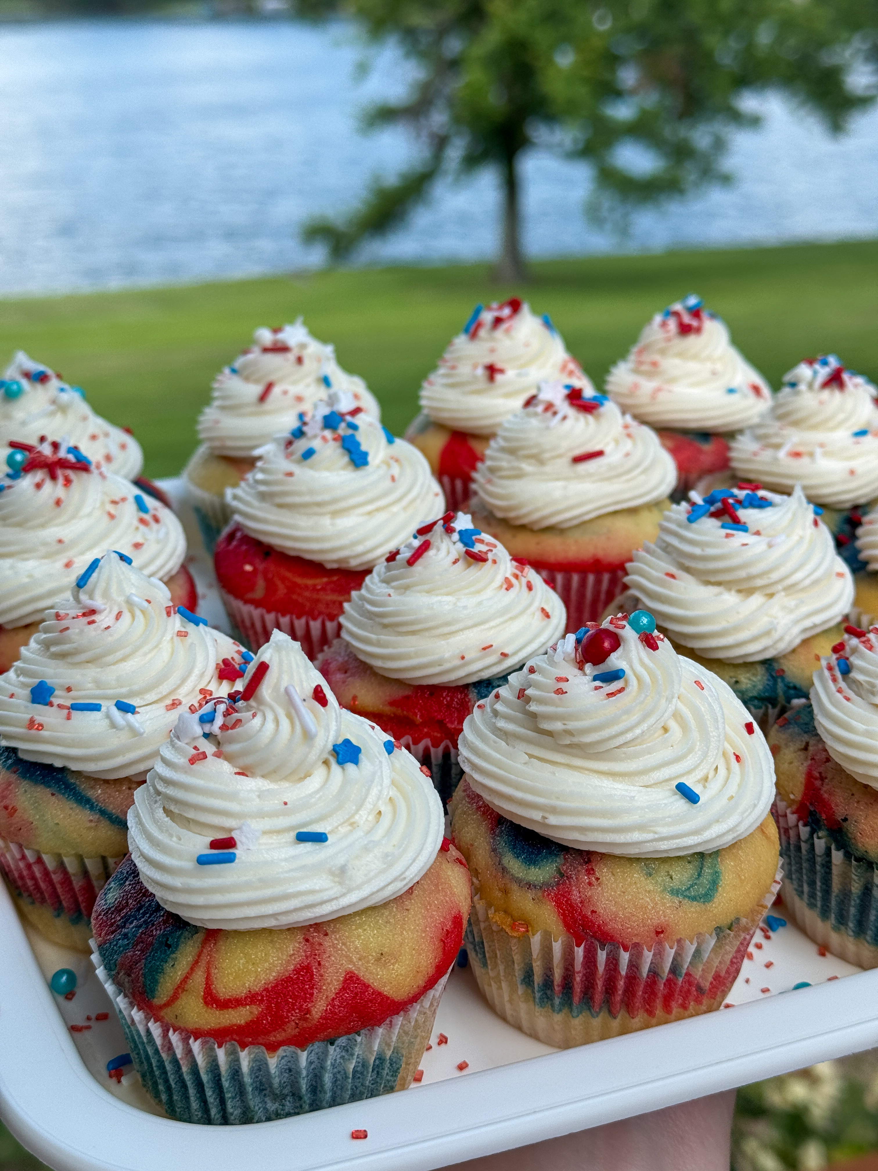 4th of July Cupcakes
